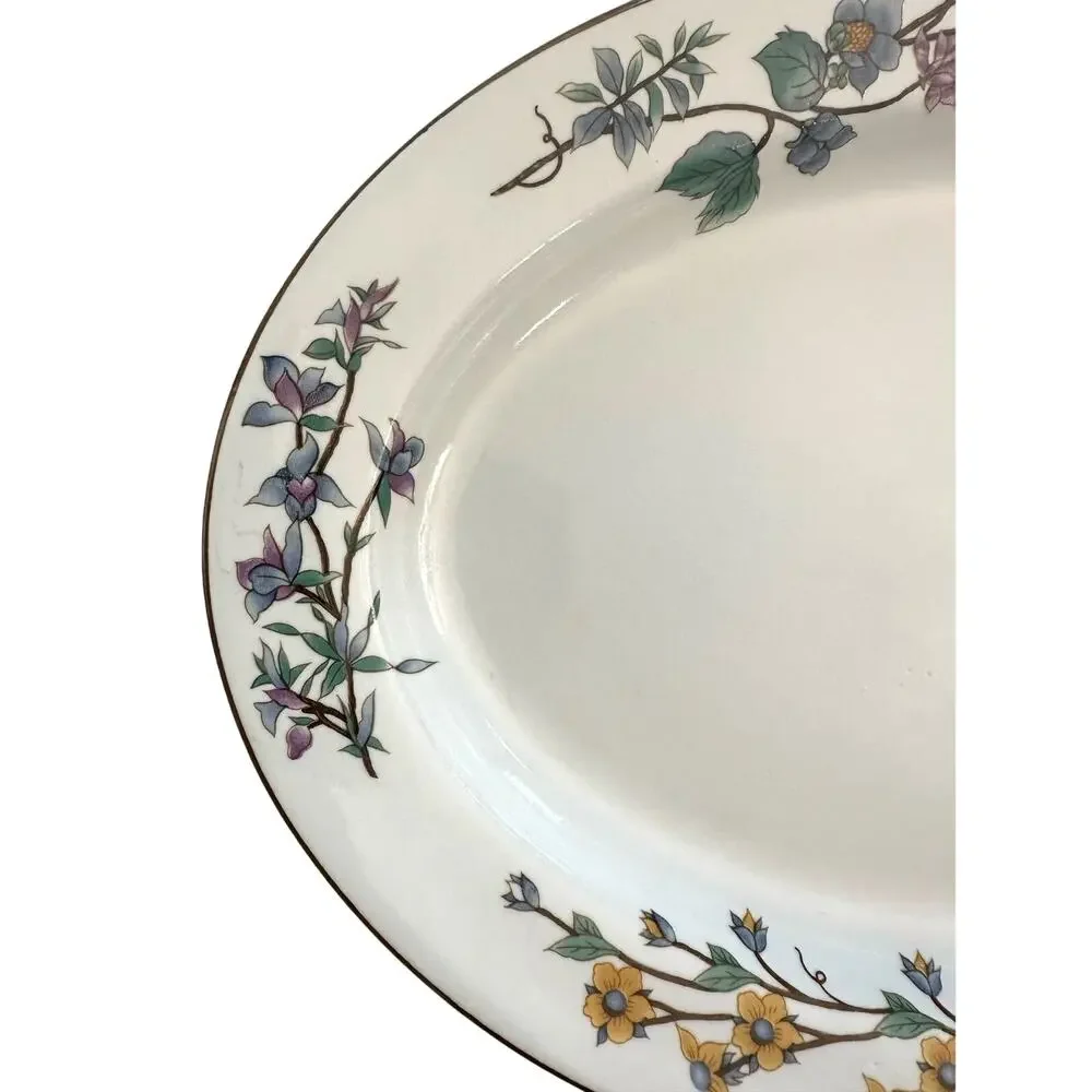 Woodhill by Citation Retired Large Oval Vintage Serving Platter 16